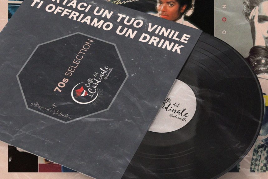 Portaci un tuo vinile: ti offriamo un drink