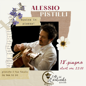 Alessio Pistilli l’artista cantautore